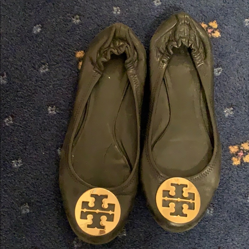 Black Tory Burch flats
